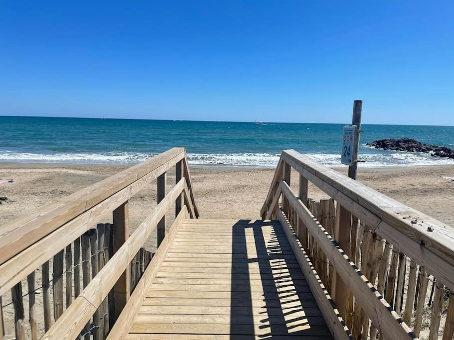 Appart Frontignan Sur La Plage, Piscine, Wifi, Tv, Netflix Luaran gambar